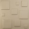 Ekena Millwork 19 5/8in. W x 19 5/8in. H Devon EnduraWall Decorative 3D Wall Panel Covers 2.67 Sq. Ft. WP20X20DEECE - alternate 1
